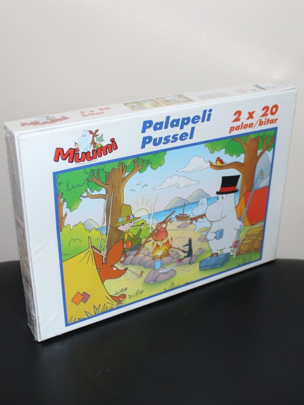 3/$188❤️sealed vintage Muumi MOOMINS puzzle 2 x 20 pcs Kirjalito Made in Italy